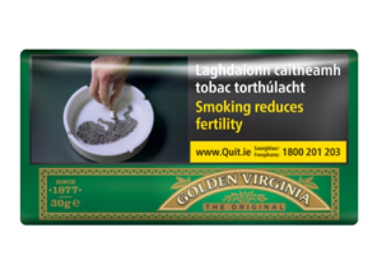 Picture of Golden Virginia Green 30g Pouch x5
